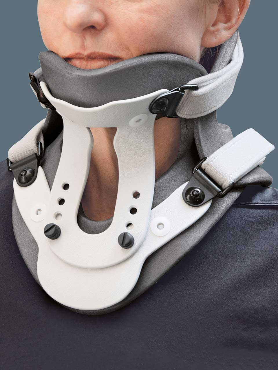 Bivalve cervical brace MALIBU
