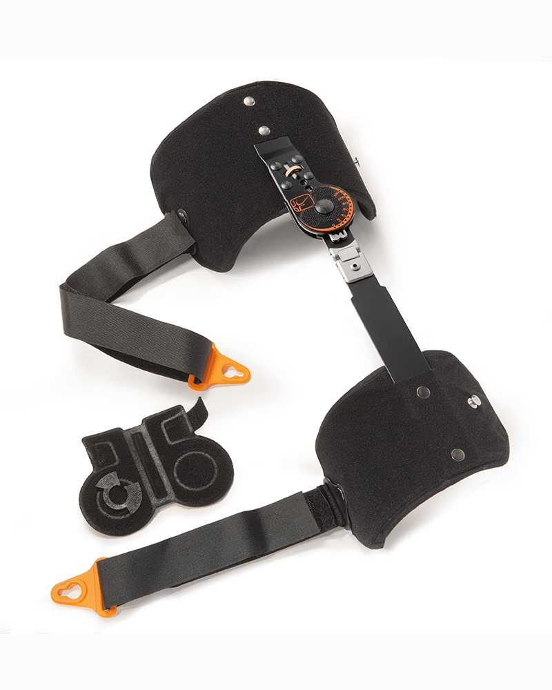 Lightweight hip brace with hinge HIPOCROSS