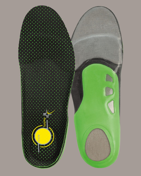 Cushioning insole with transverse reinforcement Pedivis Active