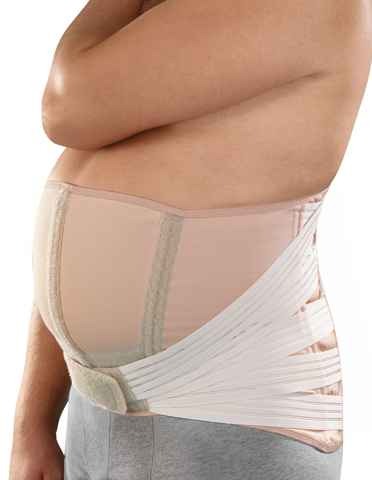 Ortoze ar stingriem un termoformējamiem spilventiņiem jostas daļas rievas stabilizēšanai un spiediena mazināšanai SAT