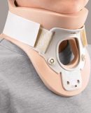 Two-shell cervical collar with trachea opening pediatric ORTHO14-105