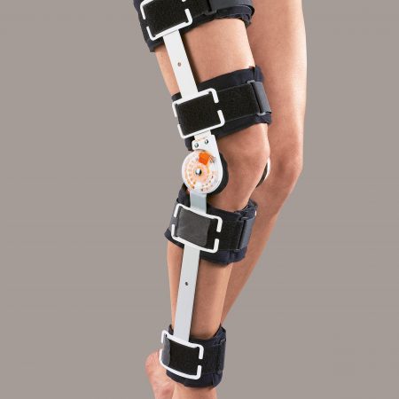 Postoperative range of motion knee brace GO Up Open 